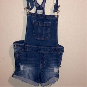 Denim Overalls